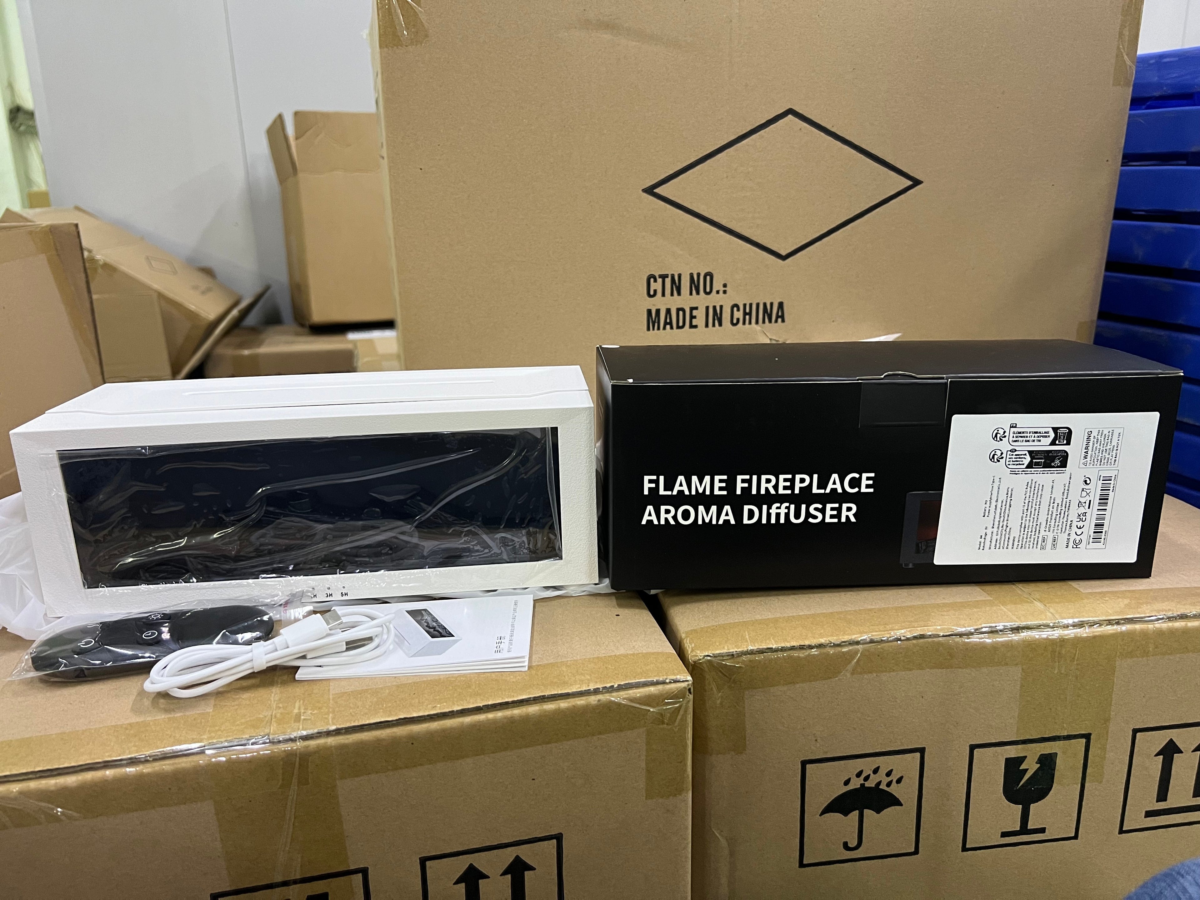 Fireplace Simulation Flame Aromatherapy Machine - TAJ Store