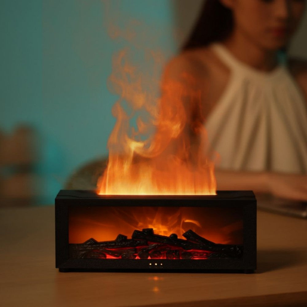 Fireplace Simulation Flame Aromatherapy Machine - TAJ Store