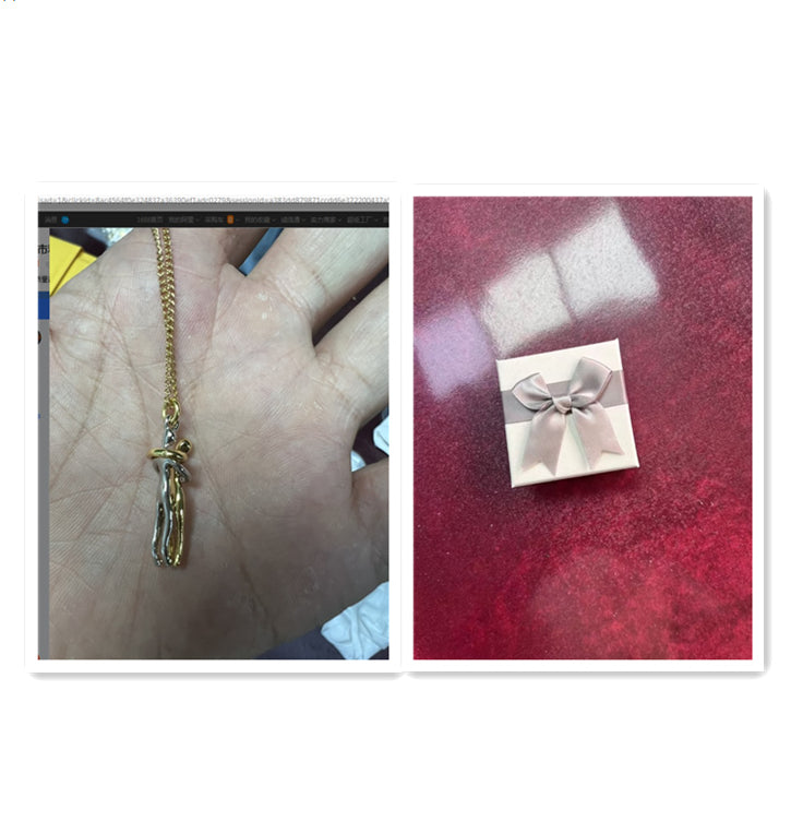 Love Hug Necklace Unisex Men Women Couple Jewelry Simple Temperament Clavicle Chain Valentines Day Lover Gift - TAJ Store